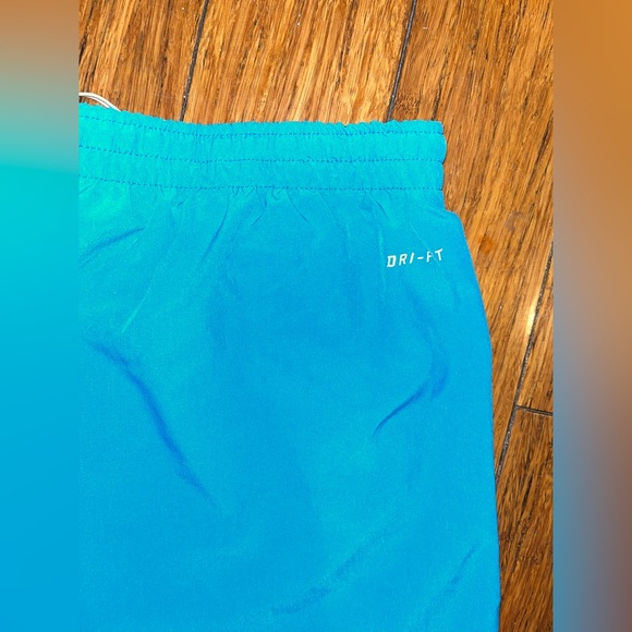 Nike Dri Fit Woman’s Running Shorts Blue Size Medium - Picture 4 of 4